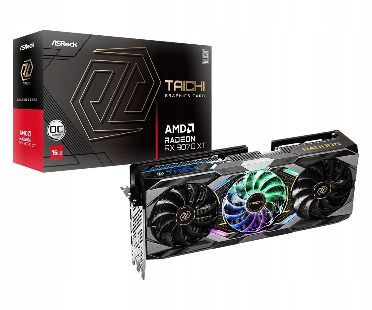 Grafická karta ASRock RX 9070 XT 16GB